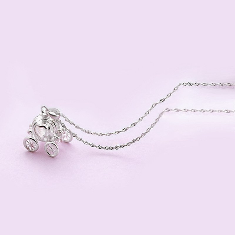 Princess Carriage Charm Pendant Necklace – Cute Statement Jewelly - Image 5