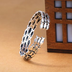 ocean-fish-pattern-open-cu%ef%ac%80-bracelet-oxidised-finish-statement-kada