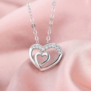 crystal-double-heart-pendant-necklace-romantic-minimal-chain