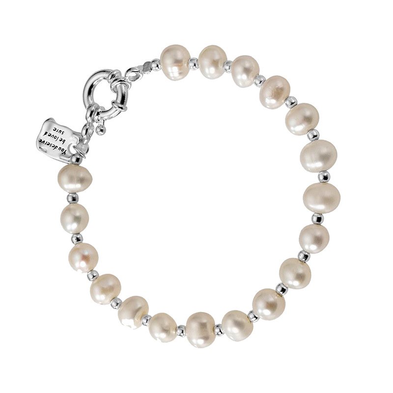 Pearl Charm Beaded Bracelet – Timeless Classic Design - Image 7
